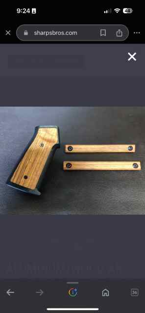 Sharps Bros Wood AR Grip/Rail Cover