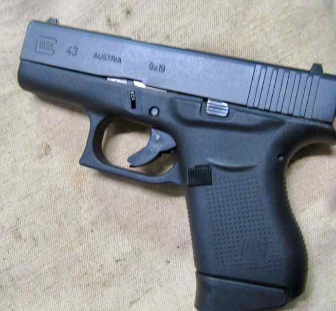 Glock Model 43 9mm Compact Semi-Auto