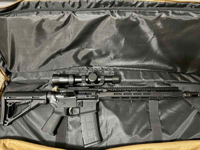 AR15 BCM Upper Aero M4E1 Lower Vortex Viper PST