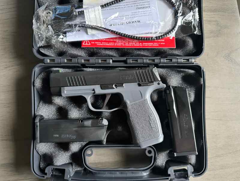 NEW SIG SAUER P365XL Gray 9mm Pistol