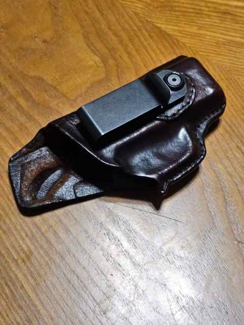 Sig p365 leather holster