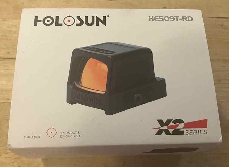 Holosun HE509T-RD X2 Reflex Optical Red Dot NIB