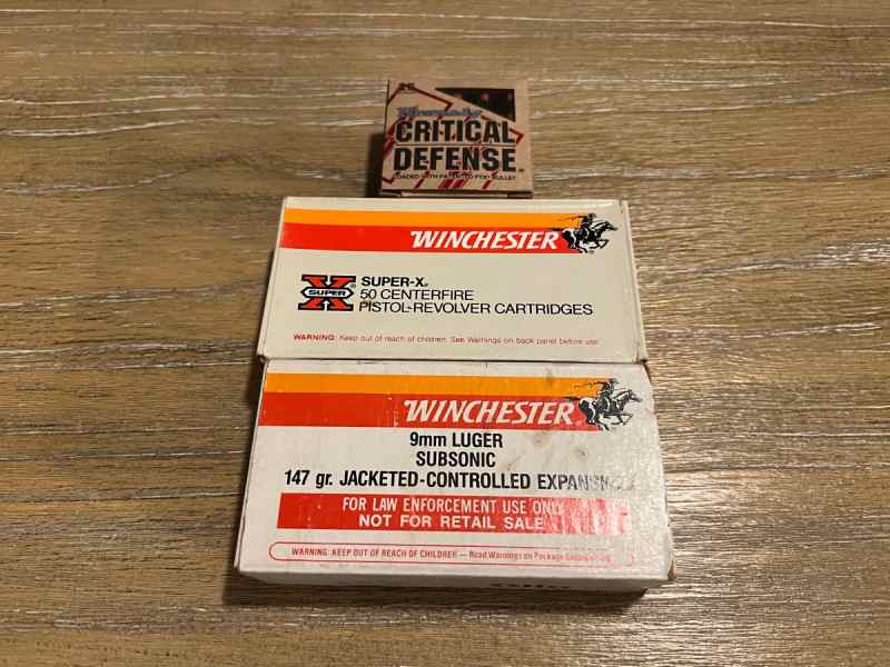9mm ammo - new old stock