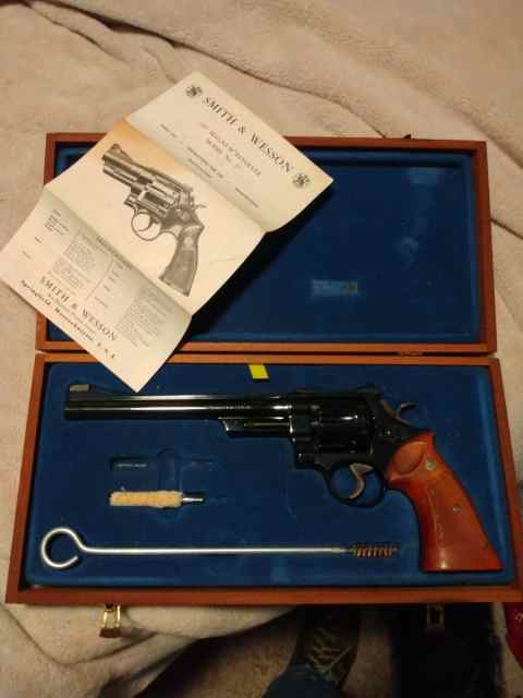 Smith and Wesson Model 27 pre lock with case