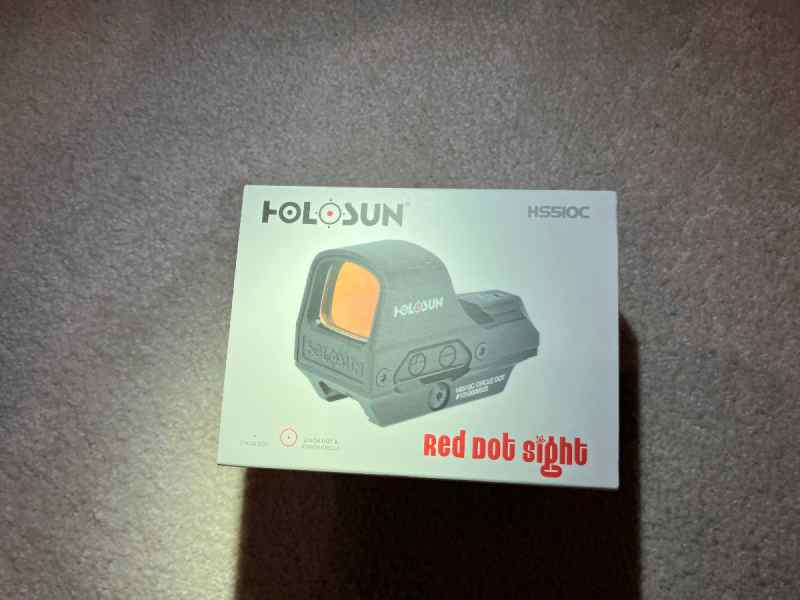 holosun HS510c red dot - like new