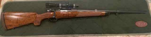 1973 built custom rifle in 458 Winchester magnum w