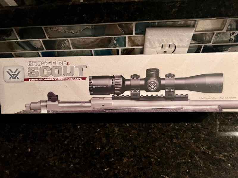 Vortex Crossfire II “SCOUT” Scope -NEW - 2-7