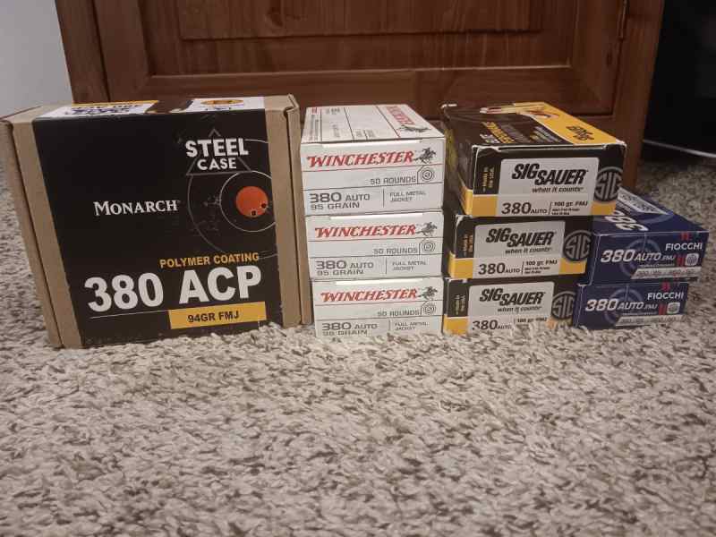 380 Ammo 583 rounds