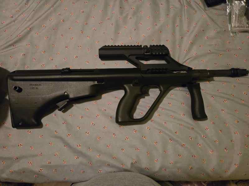 Steyr aug 300bk &amp; 5.56 barrel