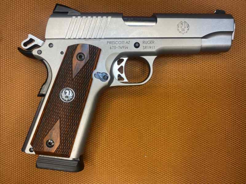 NEW IN THE BOX - Ruger SR1911 Stainless .45ACP