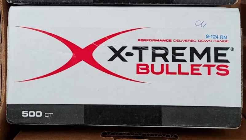 Wts X-treme 124grain 9mm bullets. 