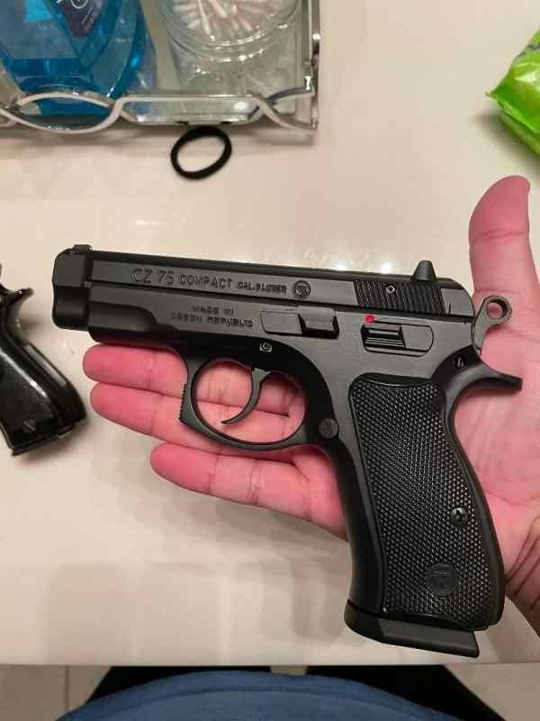 CZ 75 COMPACT 9MM W/HOLSTER