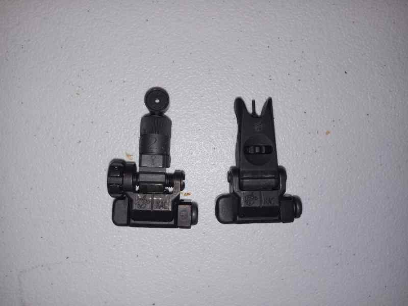 KAC - Knights Micro BUIS Front and Rear Sights