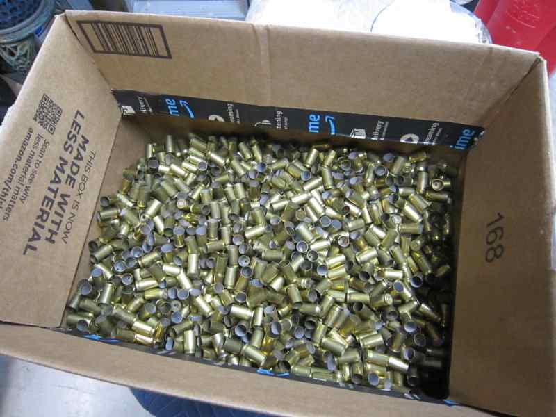 45 ACP Brass 2900pcs and Nickle 645pcs