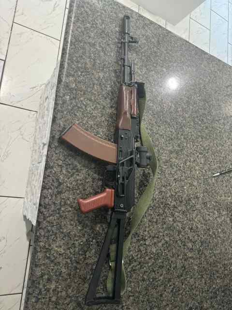 AK74 SLR104FR Bulgarian Rifle Arsenal w optic Incl