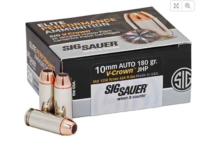 30 Rounds of Sig Sauer 10MM Hollow Point - CHEAP!