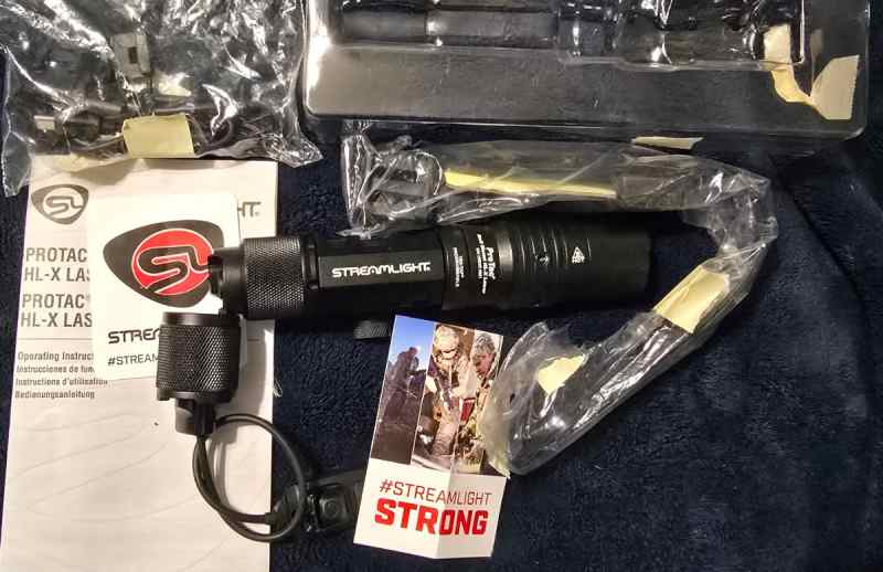 Streamlight HL-X With Laser New No Box Never Mount