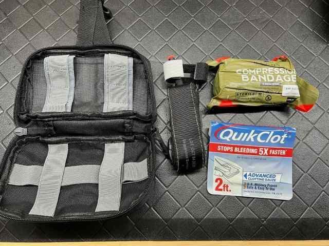 Molle Med Pouch with First Aid - Excellent