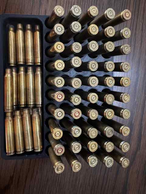.223 REM brass empty (67 pieces loose)
