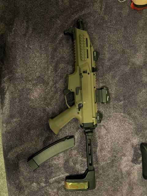 CZ Scorpion Evo 3 S1 with brace