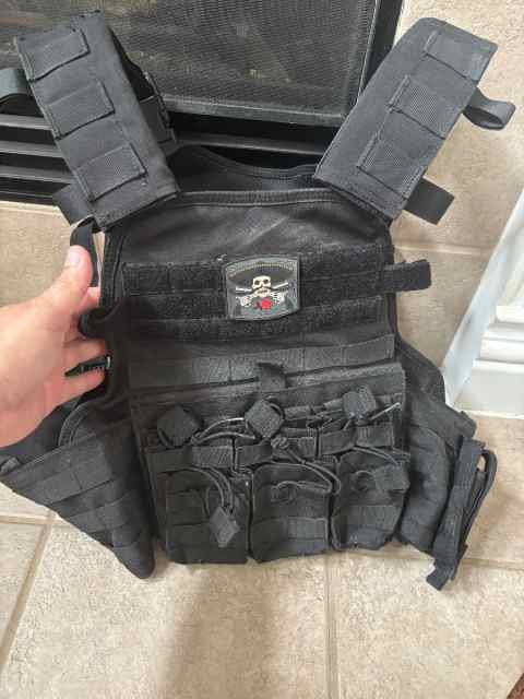 Plate carrier w/ level 3+ plates