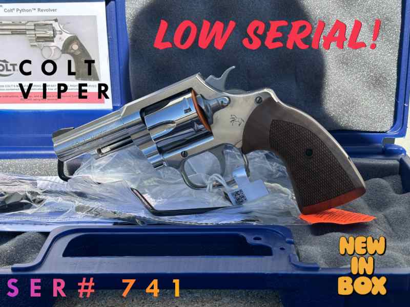 NIB Colt Viper low serial