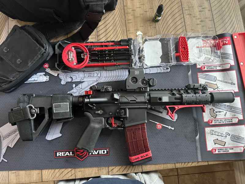 300 blackout AR pistol build. 