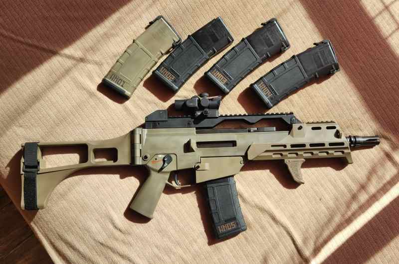 TommyBuilt TG36CP 300BLK - FDE - Unfired - ACOG