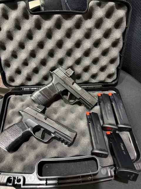 (2) Sig P365 X-Marcos w/Romeo Zero Elite