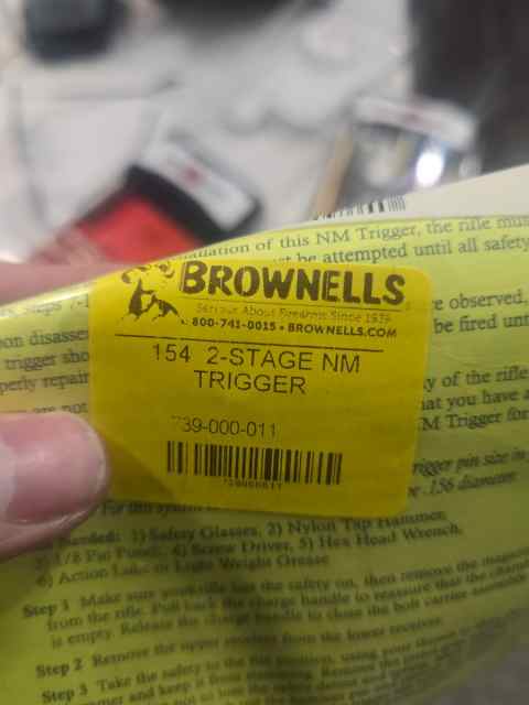 Brownells 2 stage trigger
