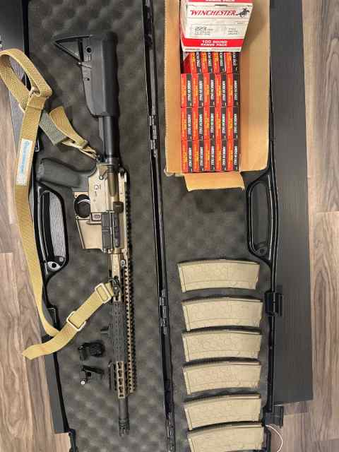 BCM Recce 16 plus extras and 460 rounds