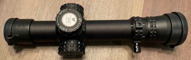 Nightforce NX8 1-8 FC MOA Illuminated Reticle