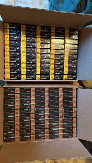 Pmc xtac and Pmc bronze 556/223 ammo 