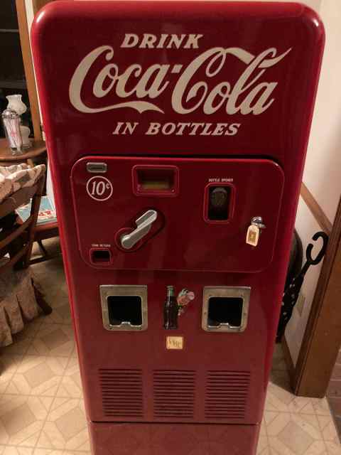 1955 Coca Cola vending machine - restored