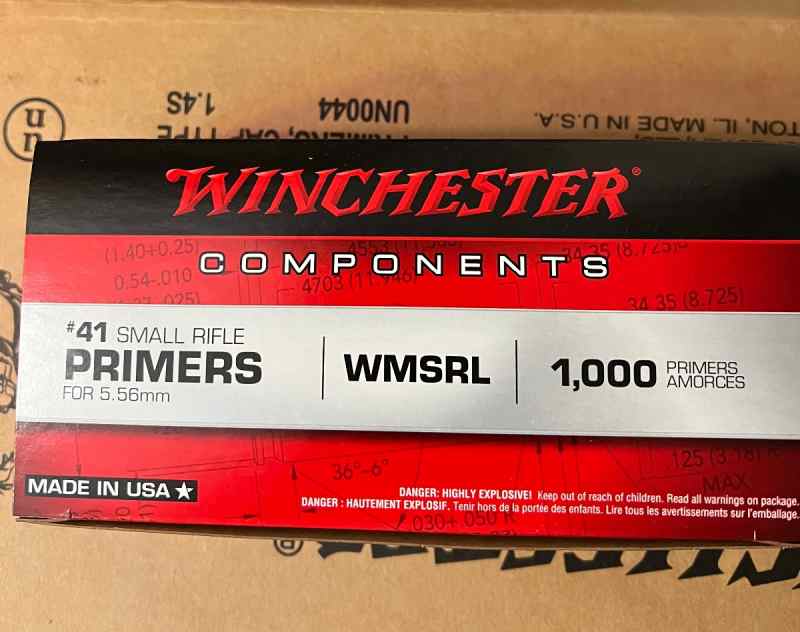 Dies, powder, primers, brass