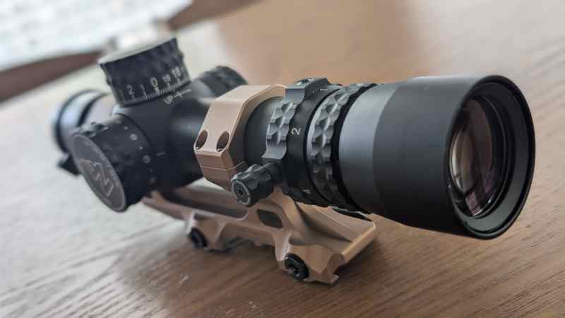 NightforceNX8 1-8x24mm F1 w/ Reptilia Mount