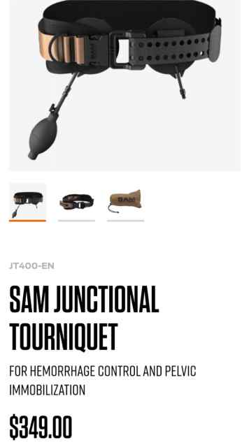 SAM JUNCTIONAL TOURNIQUET