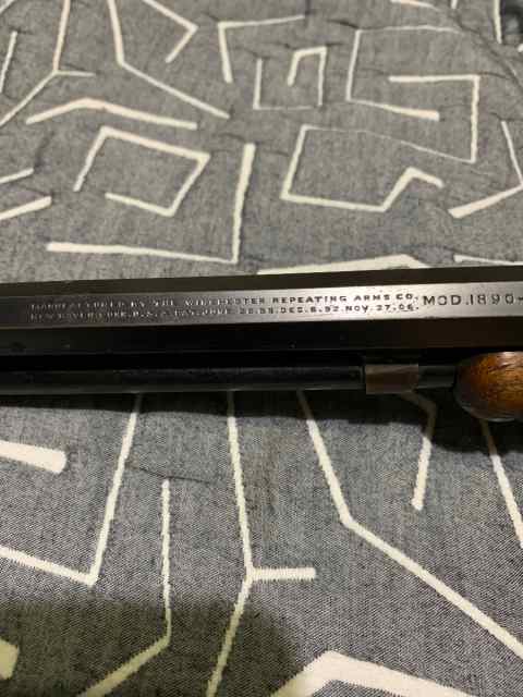 Winchester 1890  22 WRF 