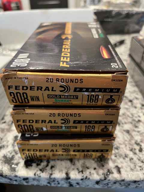 Federal GMM .308 168gr SMK