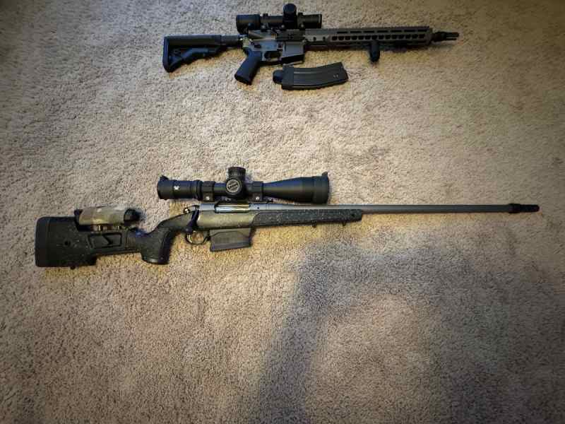 High end optics and guns 