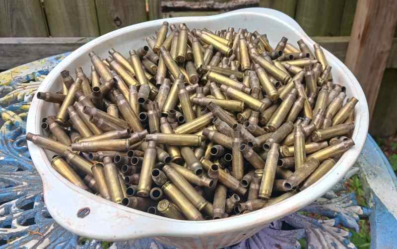 223 caliber once fired brass 1700 rds