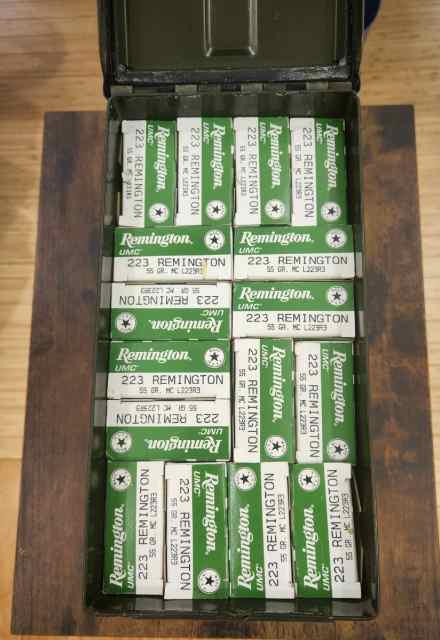 Remington UMC 223 55gr 16 boxes 20/box 320rds