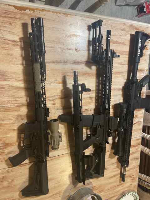 Multiple 556/223 rifles 