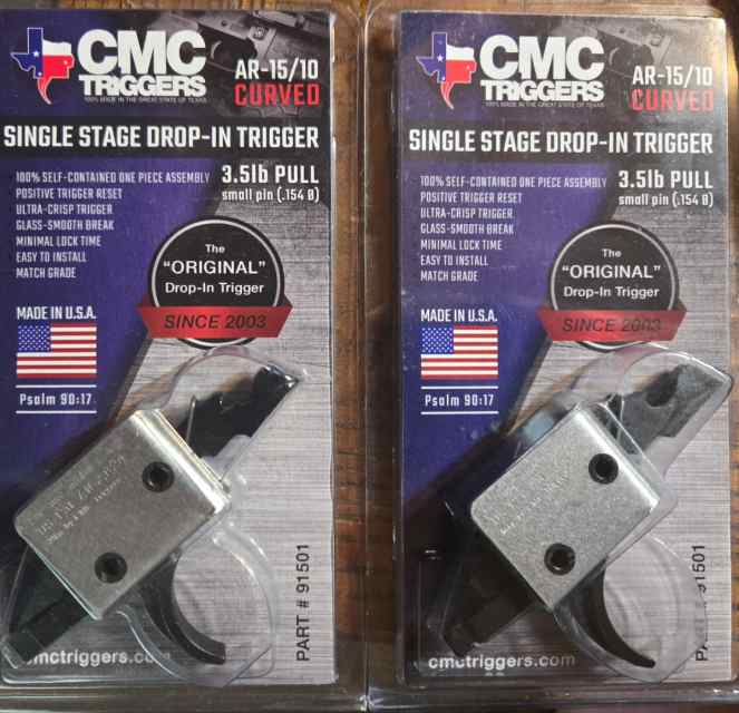 CMC 91501 drop-in triggers (2) NIB - Royse City