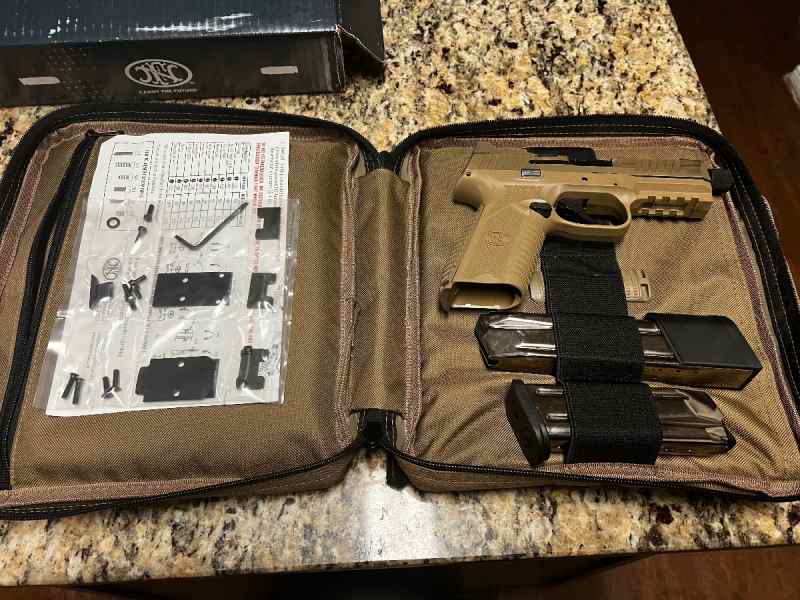 FN510 tactical in FDE like new with ammo $900