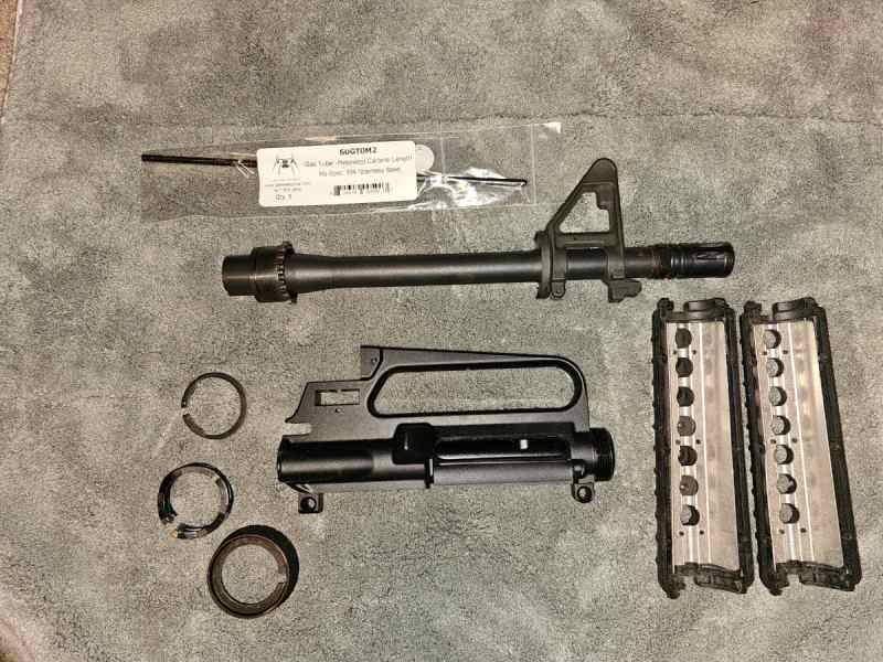 A2 upper with 10.5 762x39 barrel WTT for 5.56 7.5 