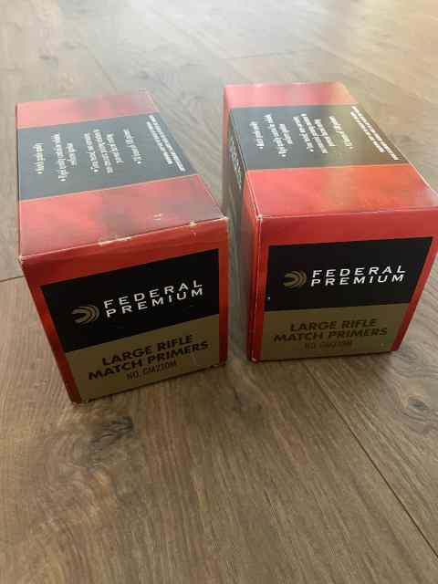 2000 Federal Large Rifle Match 210M Primers