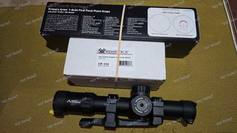 Primary Arms Platinum 1-8 FFP w/ ACSS Griffin