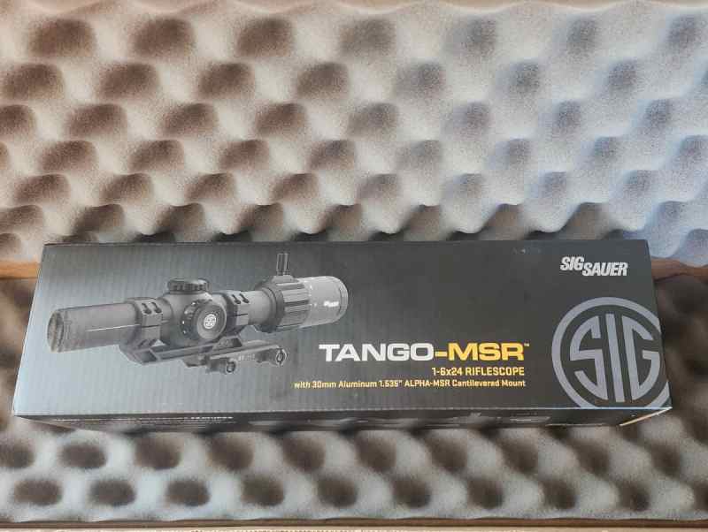 SIG SAUER LPVO Tango Scope 1-6x24mm