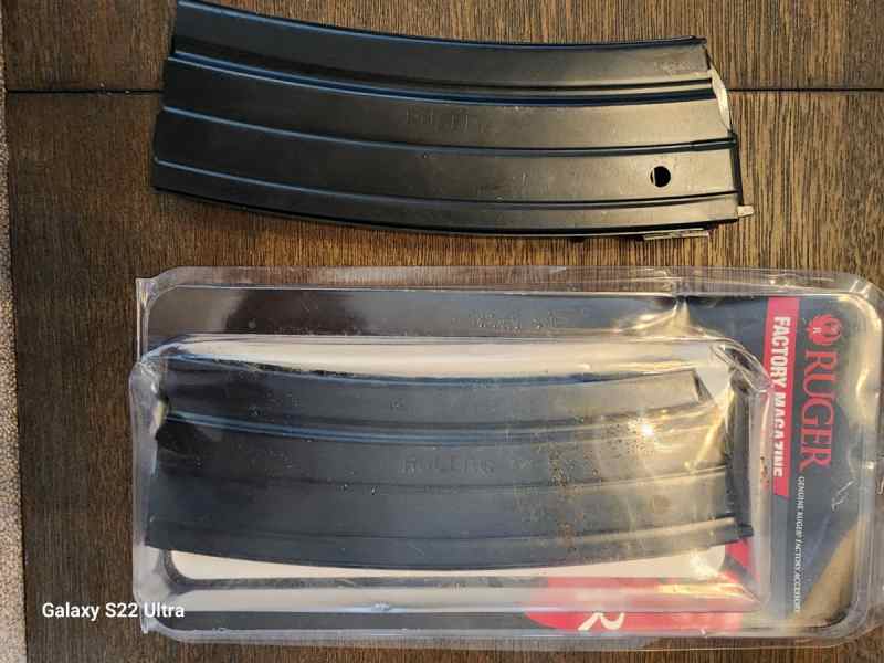 Ruger mini-14 factory mags - multi round size mags